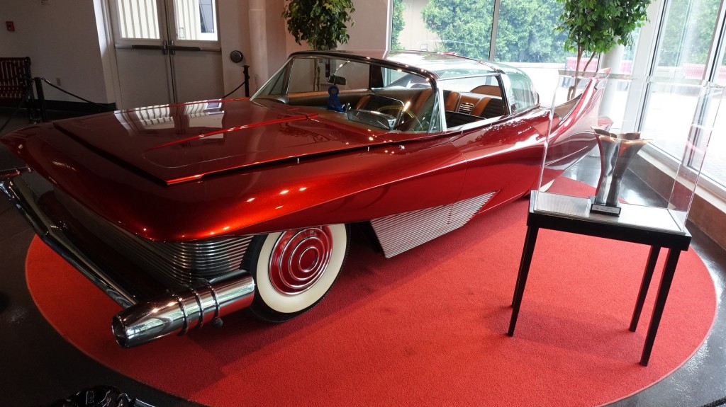 Bobby Darin's 1960 DiDia. With a 427 cu in displacement and unspecified hp (it was A LOT of power), this baby carried a $154,000 price tag new. This particular car is what Darin drove to the Academy Awards and has been shown in movies.